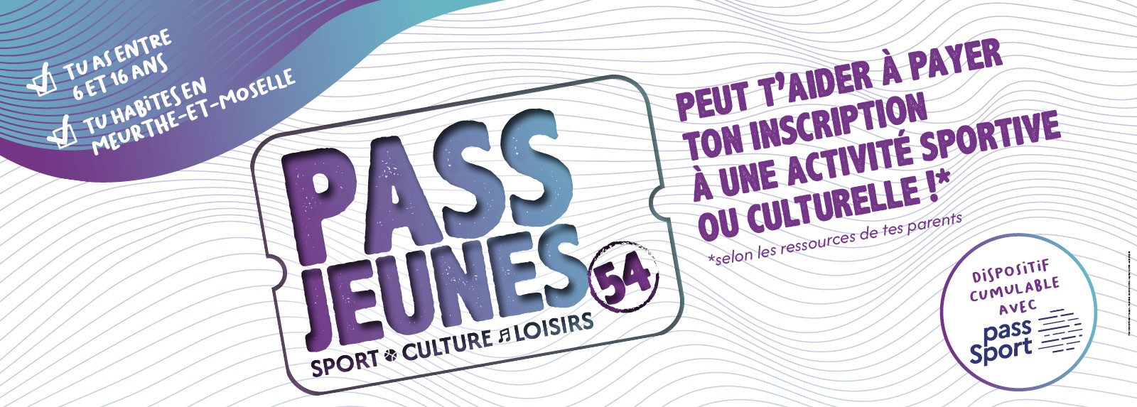 Pass Jeunes 54