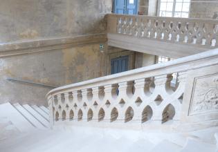 Inauguration escalier Château de Lunéville