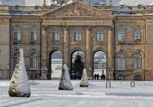 Hiver au château de Lunéville