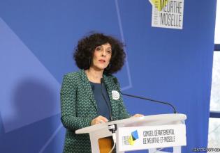 Chaynesse Khirouni, présidente du CD54