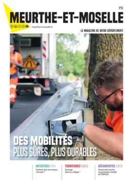 Une du magazine du Département - numéro 84