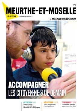 Une du Magazine du Département - numéro 92