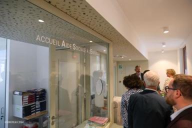 Inauguration de la Maison des Solidarités de Tomblaine - Agrandir l'image, fenêtre modale
