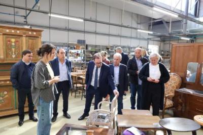 Visite par les élus du canton de Jarville - Agrandir l'image 4 sur 11, fenêtre modale