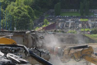 Démolition du viaduc de Herserange - Agrandir l'image 10 sur 16, fenêtre modale