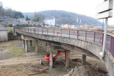Démolition du viaduc d'Herserange - Agrandir l'image 3 sur 16, fenêtre modale