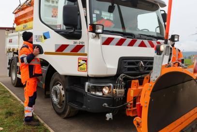Viabilité hivernale, deneigeuse