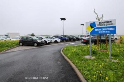 Aire de covoiturage de Brehain-la-Ville - Agrandir l'image, fenêtre modale