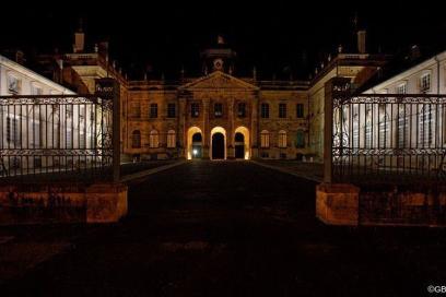 Château de Lunéville : vue de nuit - Agrandir l'image, fenêtre modale