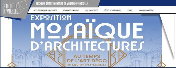 Site des Archives départementales de Meurthe-et-Moselle - Agrandir l'image, fenêtre modale