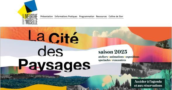 Site de la Cité des Paysages - Agrandir l'image, fenêtre modale