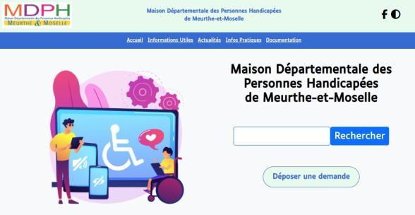 Le site de la MDPH - Agrandir l'image, fenêtre modale