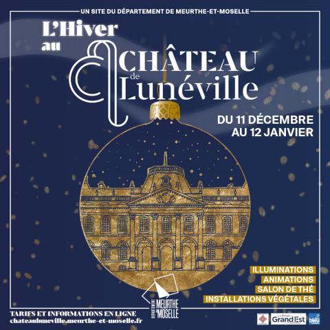 L'hiver au château de Lunéville